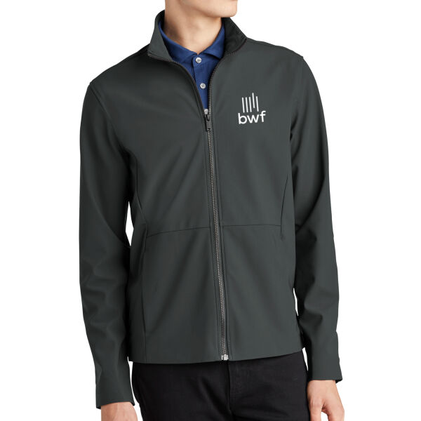**CLOSEOUT ITEM** Faille Soft Shell - Embroidered Logo Thumbnail