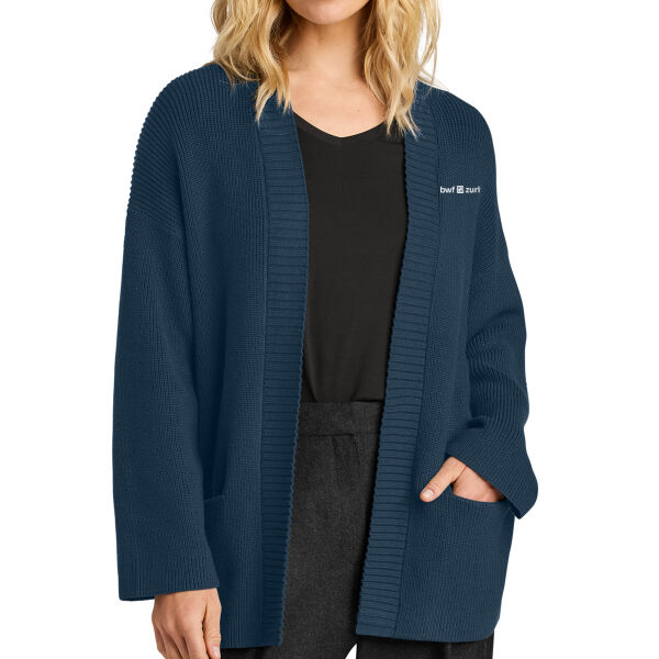 Mercer+Mettle Women's Open Cardi - Embroidered Logo Thumbnail